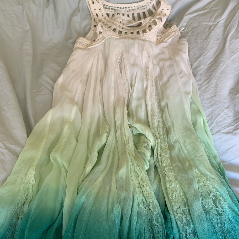 Free people crochet ombré sundress (10)